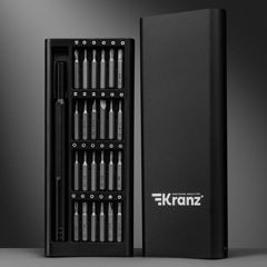 Набор отверток для точных работ RA-03, 25 предметов KRANZ KR-12-4753
