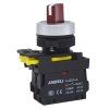 ПЛОСКАЯ КНОПКА LA115-A5-10D/R (LED) КРАСНЫЙ 220V 1NC (ANDELI