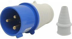 ВИЛКА ПЕРЕНОСНАЯ AM-023 32A 220V~250V 2P+E IP44 (ANDELI)