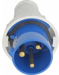 ВИЛКА ПЕРЕНОСНАЯ AM-033 63A 220V~250V 2P+E IP67 (ANDELI)