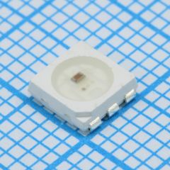 Светодиод для поверхностного монтажа 5050,PLCC6; RGB; 5x5x1,6мм; 12В
