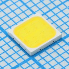 Светодиод smd 5х5мм/белый/5000К/ 18v/ 840Лм @240mA/ Ifmax=400mA/ CRI80/ 120°