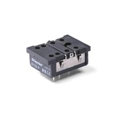 Колодка для реле, 4 группы контактов, пайка, металл. фикс. ST36M3C, 300V, 10A, для реле серий: RKE, с возможностью установки (поставляется отдельно): металл. фикс. SK36M