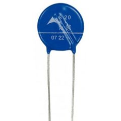 Варистор 250Vac/320Vdc, 8000A, 390V(1mA), 1Вт, радиальные выводы, россыпь