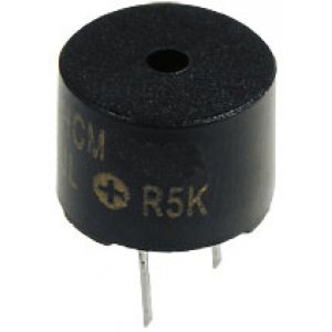 Звукоизлучатель электромагнитный, +12V d=12mm  2.4kHz 85db/60mA