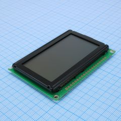 ЖКИ графич, 128 х 64, STN Gray Positive/Transflective, подсв. LED Желто-зеленая, VDD = 5V, 6 o'cl, -20...+70°C драйвер SBN0064G
