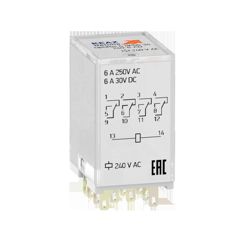 Реле промежуточное OptiRel G RP55-34-110D-6-CO