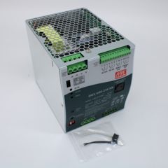 AC-DC с функцией UPS, 480Вт, выход 24В/20A, вход 90…305В АС/127…431В DC, максимальный зарядный ток 15.4А, CAN, изоляция 3000В АС, в корпусе 110х125.2х150.7мм, -30...+70°С