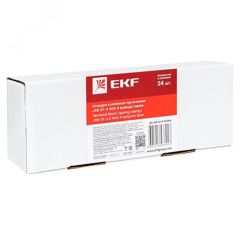 Колодка клеммная пружинная JXB-ST-4 41А 4 вывода синяя EKF plc-jxb-st-4-4-blue