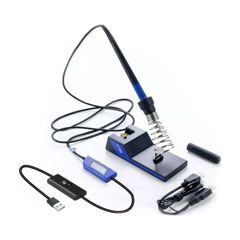 Паяльная станция 10Вт, питание от USB, цифровая регулировка температуры 150°С - 480°С, тип жала T10-0.5I