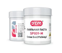 тип 4, сплав Sn62Pb36Ag2, размер частиц 20~38мкм, флюс ROL0, банка 500гр. срок хранения 9 мес.