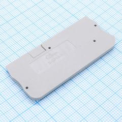 Торцевая крышка, для клемм DS1.5-TW..., цвет: серый