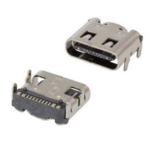 Разъем USB 3.1 тип C (вилка) на кабель 16 контактов (SMT)