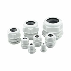 Кабельный ввод, M12x1,5, диапазон зажимаемых проводников: 3 - 6,5 мм, SW 15 мм, IP68, материал: пластик, цвет: серый