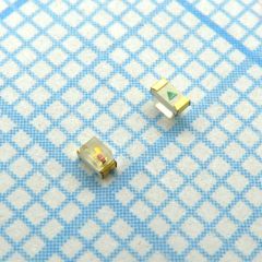 Светодиод smd 1,6х0,8мм/желтый/590нм/30-60мкд/прозрачный/120°