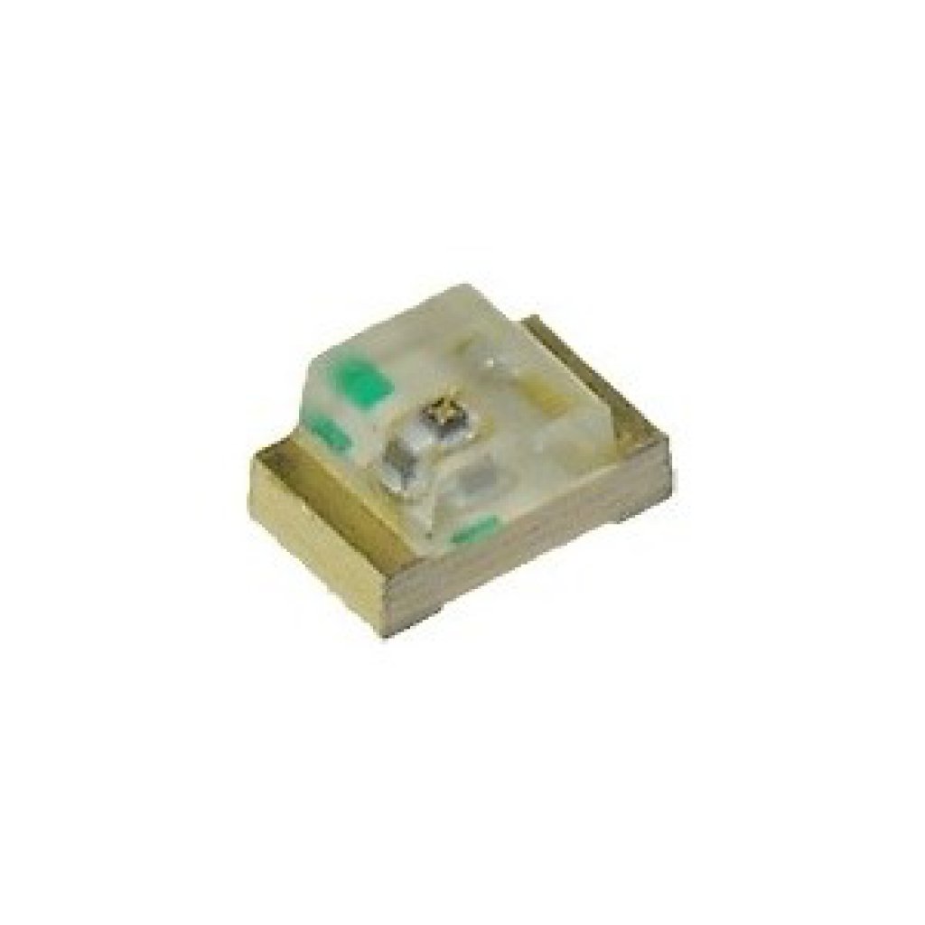 Светодиод smd 2х1,25мм/зеленый/568нм/20-50мкд/прозрачный/120°