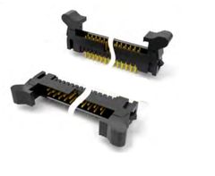 Вилка на плату, угловой монтаж 10pin(2х5), шаг 2.54мм