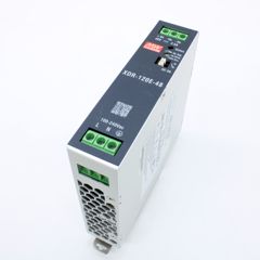 Преобразователь AC-DC на DIN-рейку 120Вт, выход 48В/2.5A, рег. вых 48…55В, вход 85…264В AC, 47…63Гц /120…370В DC, DC OK, изоляция 4000В AC, 30х125,2х116мм, -40…+70°С
