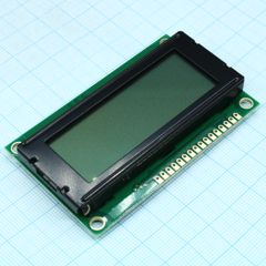 ЖКИ знакосинтезирующий 20 x 4, STN Серый Позитивный/прозрачно-отражающий светодиодная подсветка желто-зеленая размеры 77x47 мм, видимая область 60x22 мм, -20...70°C, контактные площадки сверху 16 выводов