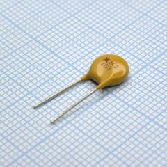 Самовосстанавливающийся предохранитель PTC 0.12A 240V 6.5Om -40C...+85C прямые выводы
