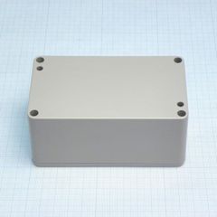 Герметичный алюминиевый корпус с фланцами, IP65, неокрашенный