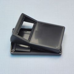 Прочный корпус из ABS пластика для клавиатуры с окном, черный
